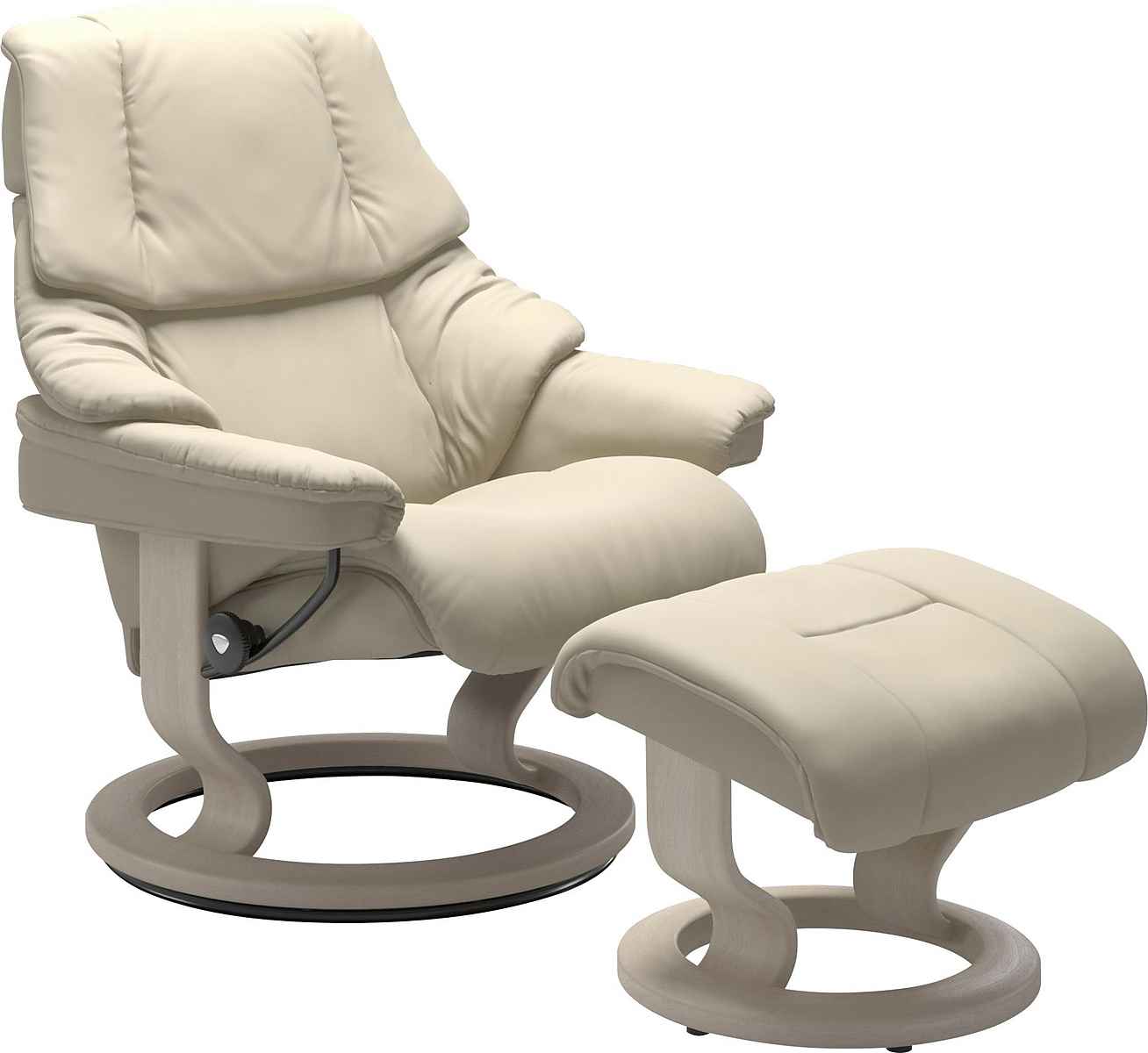 Stressless Relaxsessel Reno mit Hocker mit Classic Base Größe L