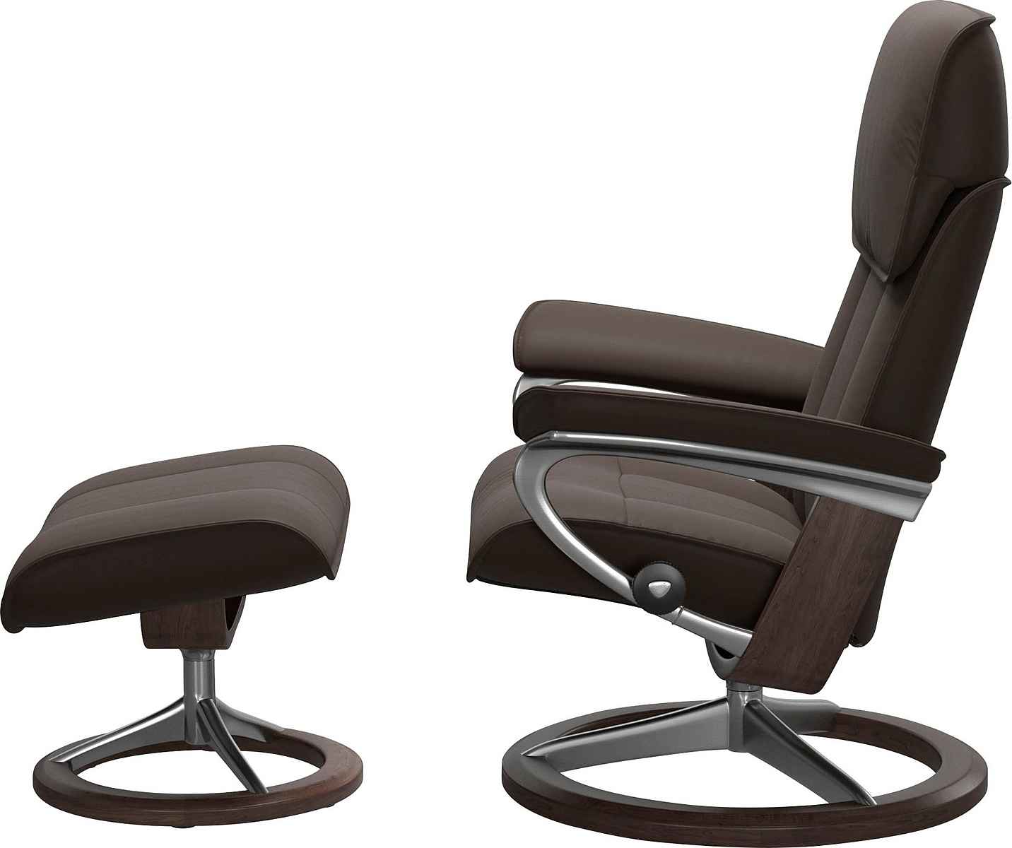 Stressless Relaxsessel Admiral Mit Hocker mit Signature Base Größe L