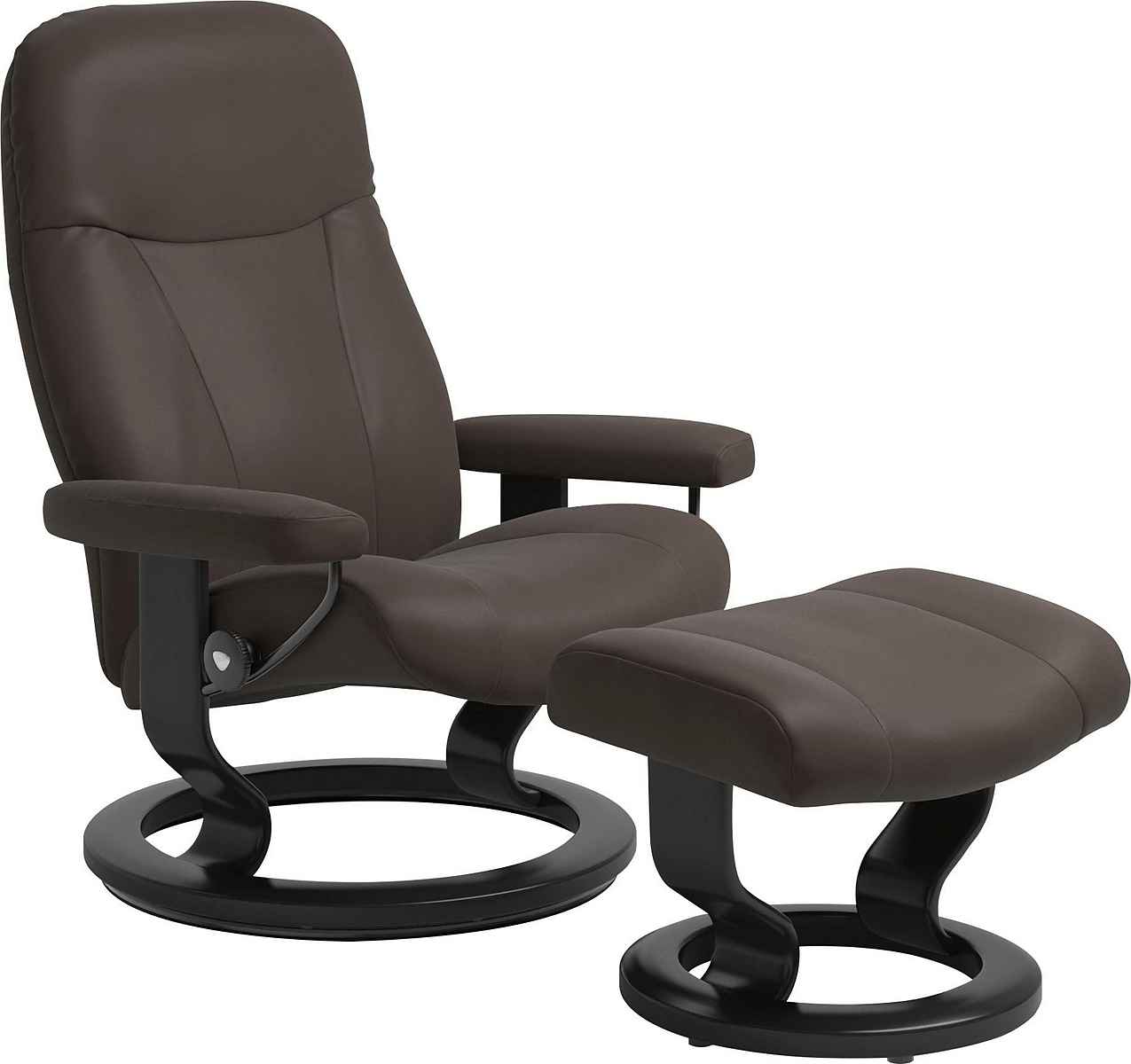 Stressless Relaxsessel Garda mit Hocker mit Classic Base Größe L