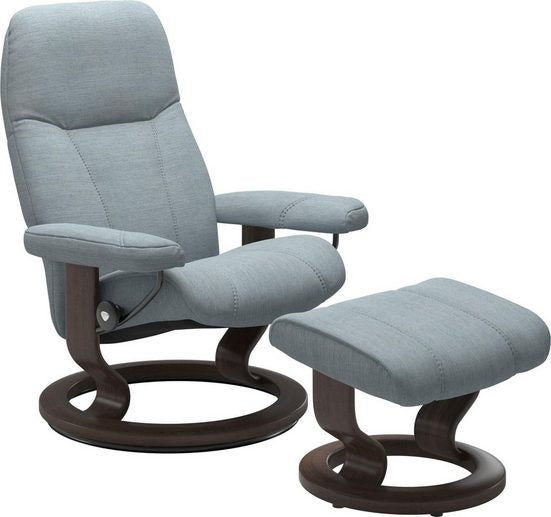 Stressless Relaxsessel Consul mit Hocker mit Classic Base Größe M