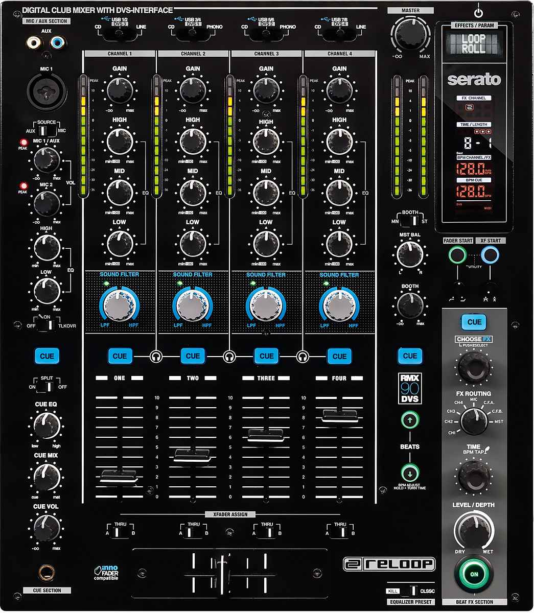 Reloop Mischpult RMX-90 DVS