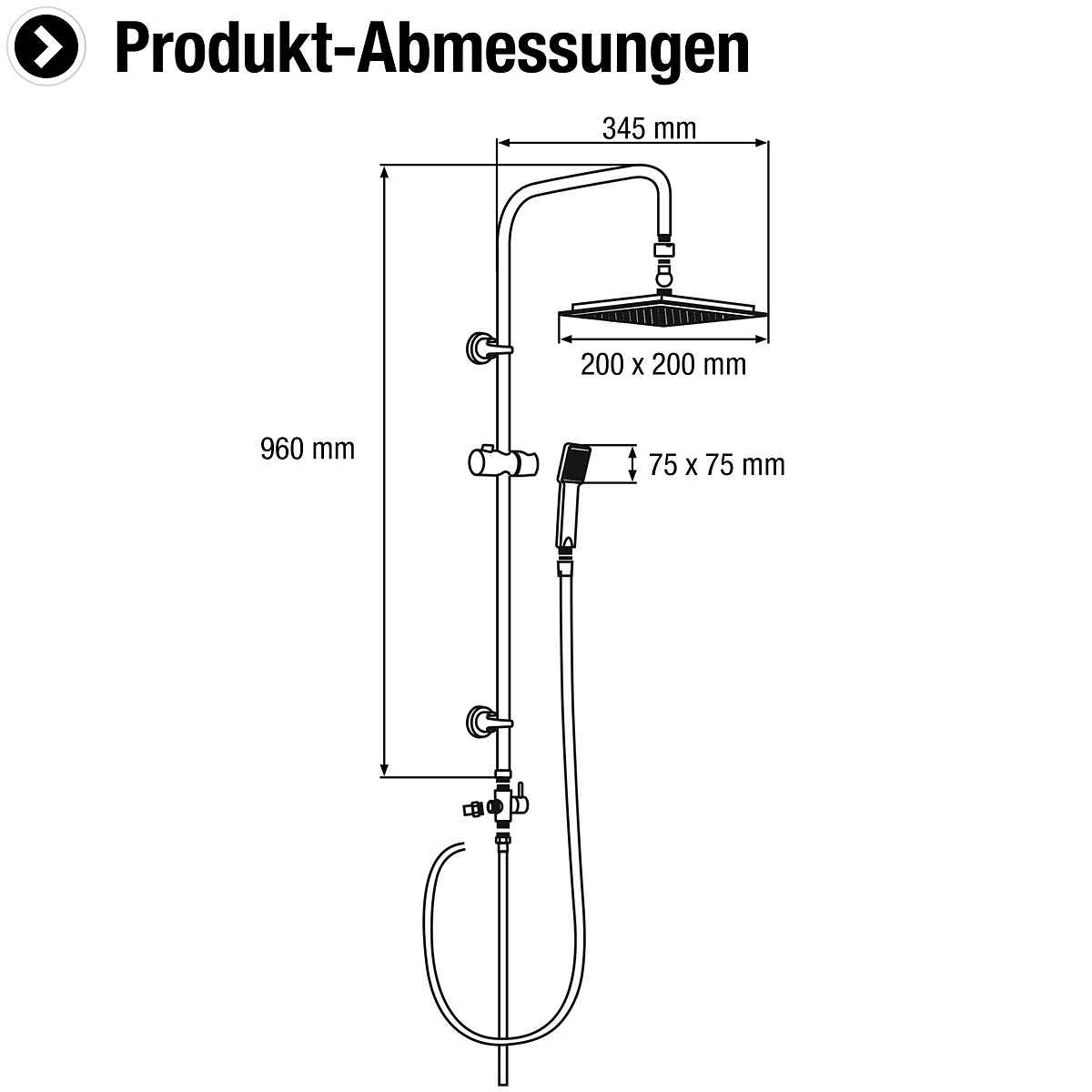 CORNAT Duschsystem