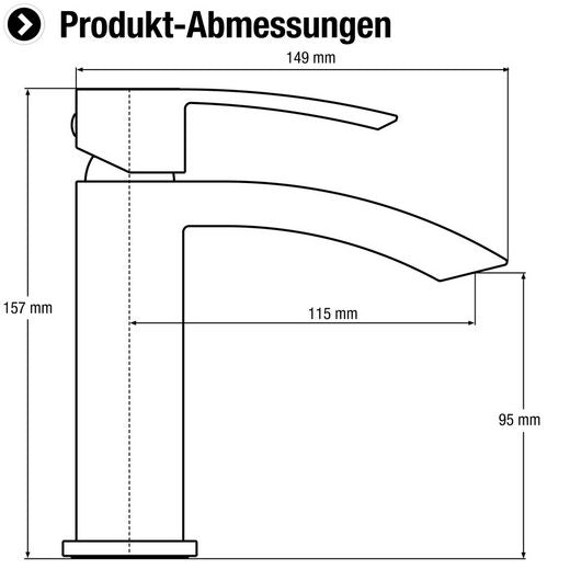 CORNAT Waschtischarmatur Fortizza