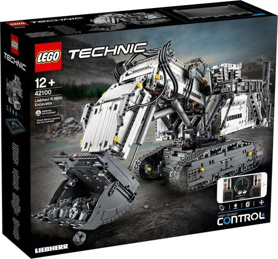 LEGO Konstruktionsspielsteine Liebherr Bagger R 9800