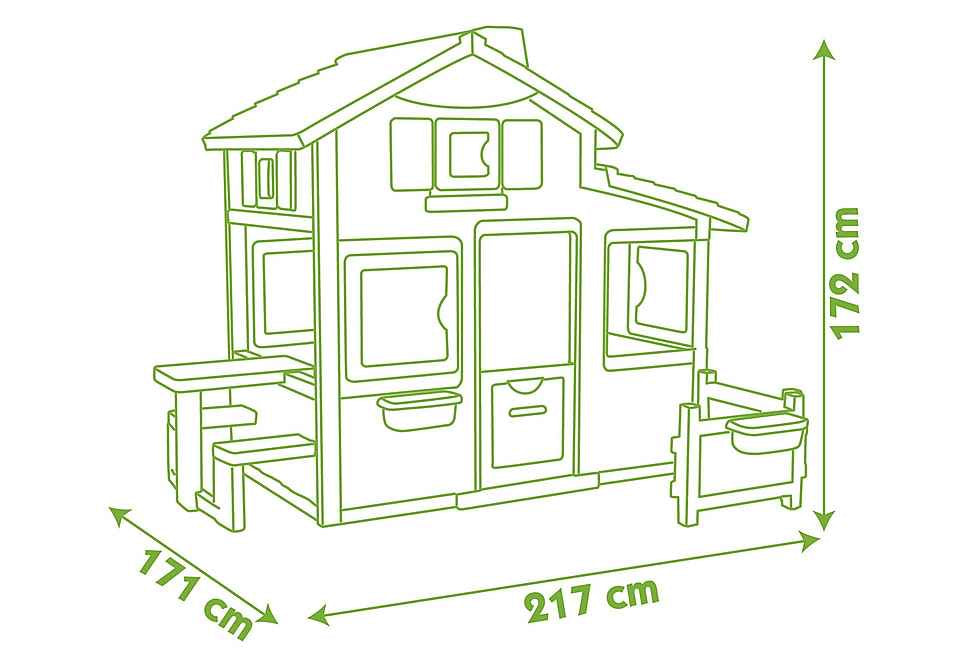 Smoby Spielhaus Friends Haus